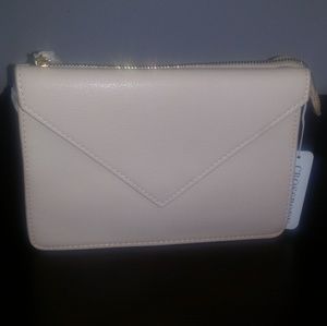 Nude crossbody purse